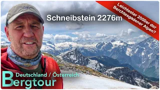 🤔 The easiest 2000er in the Berchtesgaden Alps? The Schneibstein at 2276 meters.
