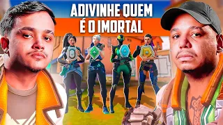 QUEM É O IMORTAL NO VALORANT? 4 NOOBS E 1 IMORTAL