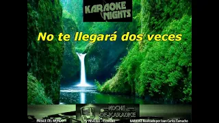 2 VECES - LOS PLEBES DEL RANCHO Y CHRISTIAN NODAL KARAOKE (COVER)