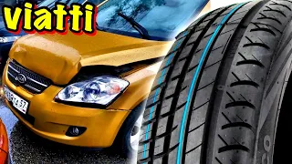 ✅😢Viatti Strada Asimmetrico V-130 ПОПАЛ В ДТП НА ВТОРОМ СЕЗОНЕ ЕЗДЫ! ОБЗОР АВТО ПОСЛЕ ДТП....