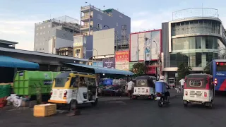 Phnom Penh 2021 / Cambodia driving tour street view in Phnom Penh City 2021