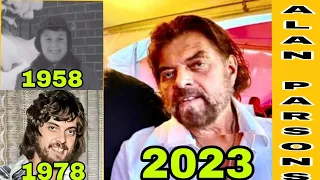 Alan Parsons Amazing Transformation from  (1958-2023)(Eye in the Sky the  Alan Parsons project)