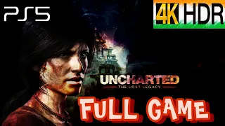 Uncharted Lost Legacy Gameplay Walkthrough PS5 Full Game ( 4K HDR ) Uncharted Legacy of Thieves