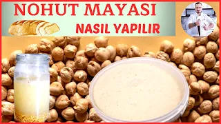 NOHUT MAYASI NASIL YAPILIR ⏳☑️ - Nohut Ekmeği Mayası