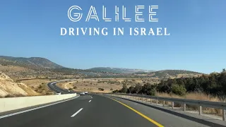 Galilee 4K Driving in Israel 2022