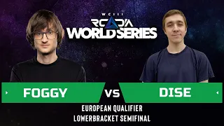 WC3 - RWS Europe - LB Semifinal: [NE] Foggy vs. Dise [NE]