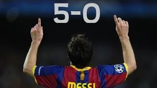 Lionel Messi vs Real Madrid (H) (Barca 5-0 Madrid) (11/29/10)|by IsaacFutbol4hd