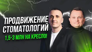 Продвижение стоматологий. Как выйти на 1,5-3 млн выручки на кресло