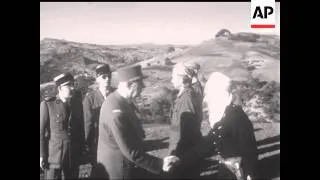 CHARLES DE GAULLE IN ALGERIA - NO SOUND