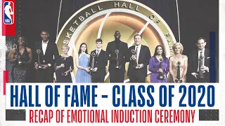 ⭐ HALL OF FAME - CLASS OF 2020 | Behind the scenes as Kobe, KG, Duncan and more were honoured 🙌