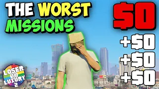 I Played the WORST MISSIONS in GTA Online | GTA Online Loser to Luxury S2 EP 21