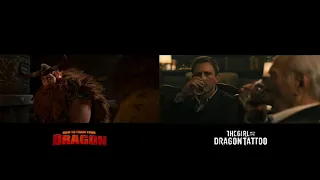 How to Train Your Dragon (2010) Trailer (Dragon Tattoo Version)