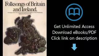Folksongs Of Britain And Ireland (Vocal Songbooks)