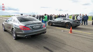 750HP Mercedes CLS63 AMG vs 750HP Rrahmani McLaren 650S