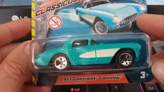 miniatura die cast /maisto 1.64/1957 chevrolet corvette