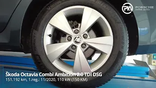 Škoda Octavia Combi Ambition 2 0 TDI DSG   TEHNIČNO STANJE