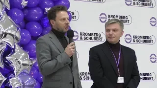Керівники «Кромберг енд Шуберт» у Житомирі привітали колектив з Новим роком
