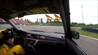 TIME ATTACK ITALIA 2016 Franciacorta "LANCER EVO IX" best lap 1.18.469