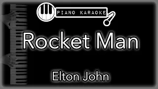 Rocket Man - Elton John - Piano Karaoke Instrumental