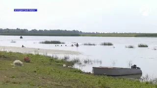 Репортаж с места трагедии на реке Бузан в селе Калинино Володарского района