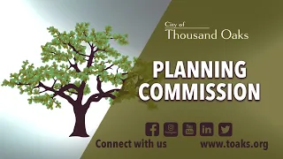 Thousand Oaks Planning Commission Meeting - 10/25/2021