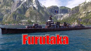 Path to The Mogami! Furutaka (World of Warships Legends Xbox Series X) 4k