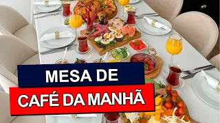 MESA DE CAFÉ DA MANHÃ: Dicas e inspirações de decoração de mesa!