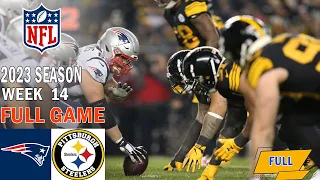 New England Patriots vs Pittsburgh Steelers 12/7/23 FULL GAME Week 14 | NFL Highlights Today