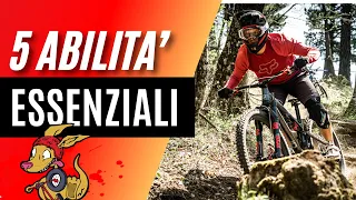 5 Abilità Essenziali da Perfezionare in Mountain Bike