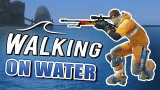 CS:GO | WALKING ON WATER! (Sirocco Bug Dangerzone)