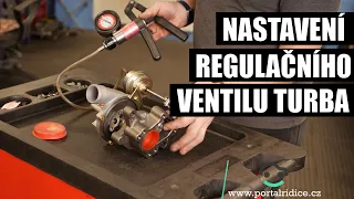 Jak na nastavení regulačního ventilu turba?