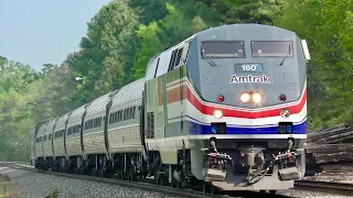 Railfanning Raleigh & Durham, NC ft. Amtrak 160