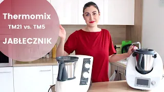 THERMOMIX TM21 I TM5 w akcji, czyli pieczemy JABŁECZNIK