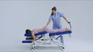 Ther Drop Swing - Use of the table in physiotherapy, osteopathy and chiropractic care | Chinesport