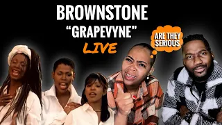 First Time Hearing | Brownstone “Grapevyne” Live | OMG This Is 🔥🔥 REACTION