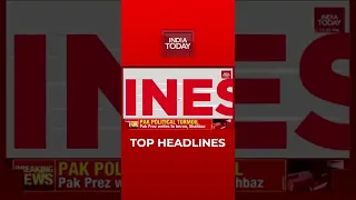 Top Headlines At 1 PM | India Today | April  04, 2022 | Pak Political Crisis | #Shorts