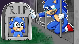 Sorry Baby Sonic! I'm go to Prison - Sad Story - Poor Sonic's Life | Crew Paz