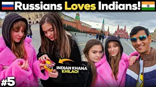 Russians Loves Indians | Free Ride in Moscow Red Square.