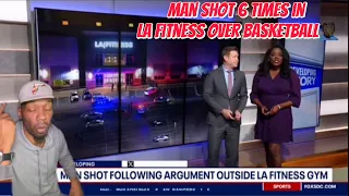 Fight Breaks Out At La Fitness In Maryland where a Man Was Shot Multiple times #trending #news