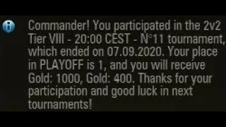 World of Tanks - 2v2 T8 Tournament With HolyTox