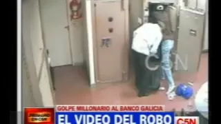 C5N EL VIDEO DEL ROBO MILLONARIO