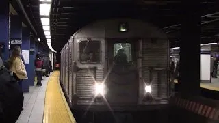 R32 C Train Arriving at Jay Street - MetroTech