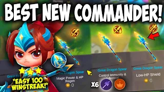 NEW COMMANDER ZILONG IS HERE!! X6 LANCER + PRINCE AUTO 100 WINSTREAK STRONGEST COMMANDER NOW!