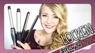 LOCKEN MACHEN 1.0 - Lockenstab & Glätteisen | #MayBePerfect