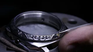 Sculpting wristwatch by hand PART 2