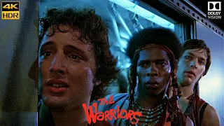 The Warriors vs NYPD Scene Movie Clip Remaster 4K HDR - Dolby Vision