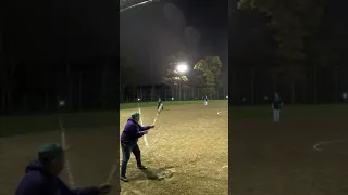 The most embarrassing play in slow pitch beer league softball