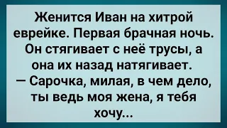 Женился Иван на Хитрой Еврейке! Первая Брачная Ночь! Сборник Свежих Анекдотов! Юмор!