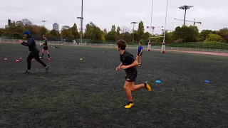 Rugby explanations - play at height or in the back