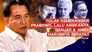 "Tolak Kemenangan Prabowo & Gibran, Lalu Angka Ganjar & Anies Harusnya Berapa?" Yusril Ihza Mahendra